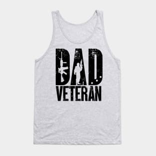 DAD Veteran Military Army Tank Top